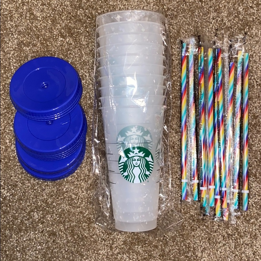 🎉10 Confetti Starbucks Cups🎉